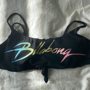 Billabong black bikini top